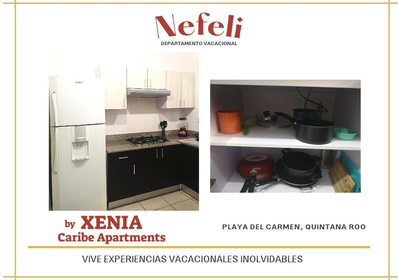Nefeli Departamento By Xenia Caribe Apartment Playa del Carmen Bagian luar foto